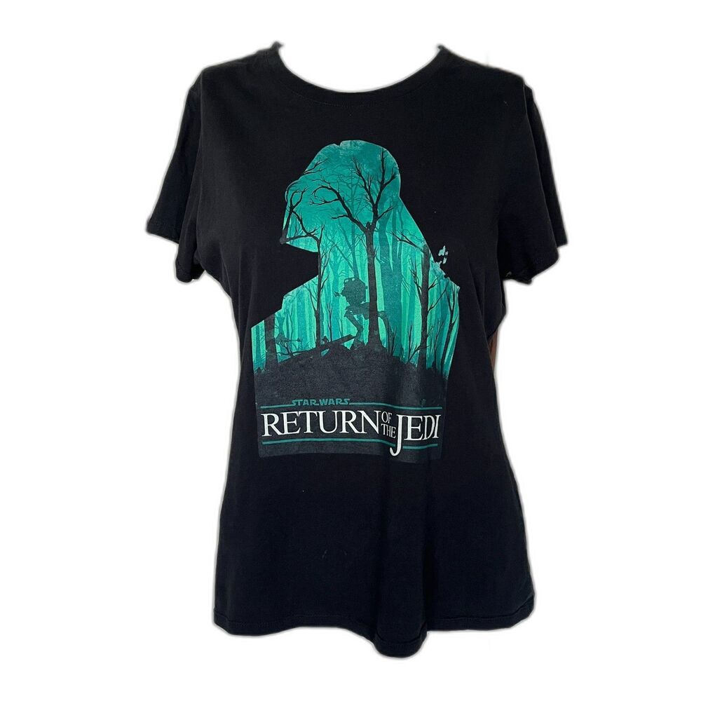 ✨ Star Wars Return of the Jedi Graphic Tee – Endor Forest Design ✨